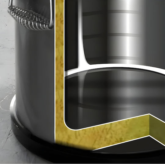 e-exoplismos Stainless Commercial Insulated Carrier 4lt
