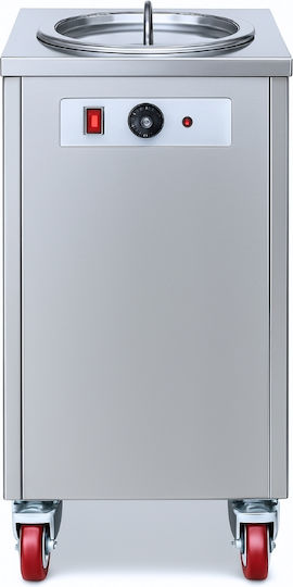 e-exoplismos Heating Buffet with Dimensions 45x55x87cm Dynamic Pw 101 Plate Warmer