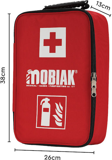Mobiak Car First Aid Kit Bag with Equipment