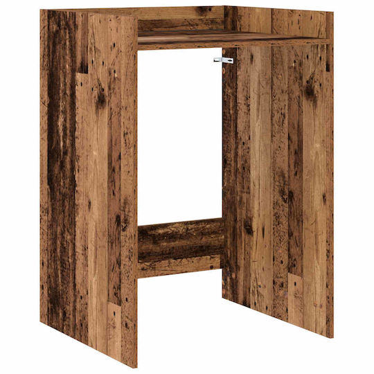 vidaXL vidaXL Badezimmerschrank Waschmaschine 67.5x62x97cm Braune
