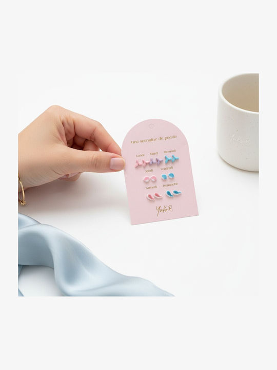 Yuko.B Kids Earrings Studs Made of Steel