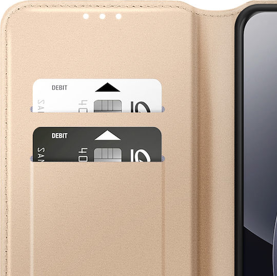 Avizar Folio Case Redmi Note 15 Pro Plus 5g Card Holder Stand Function Gold