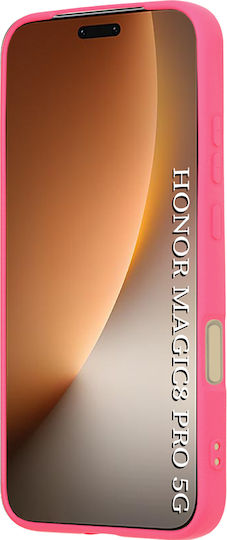 Techsuit Softflex Silicone Back Cover Pink for Honor Magic8 Pro