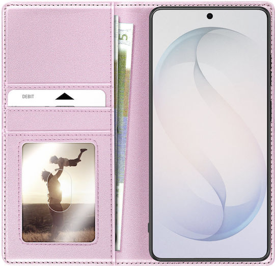 Mayaxess 2-in-1 Wallet Case Galaxy S26 Ultra Detachable Shell Rose Gold