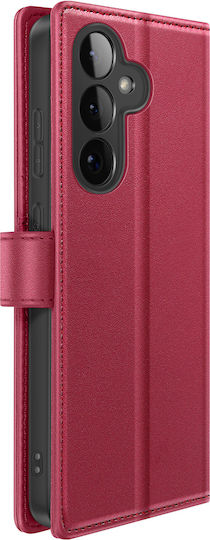 Mayaxess 2-in-1 Wallet Case Galaxy S26 Plus Detachable Shell Red