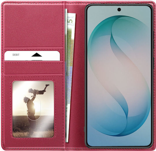 Mayaxess 2-в-1 Калъф Портмоне Galaxy S26 Отделяща Се Обвивка Червен