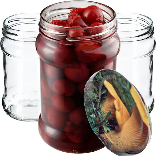 Lids Jars Caps Fi66 Screw Caps Jars 4-clamp 10pcs