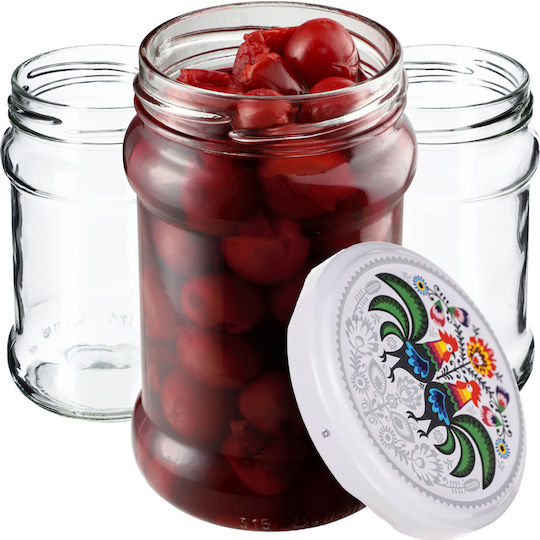Lids Jars Caps Fi66 Screw Caps Jars 4-clamp 10pcs