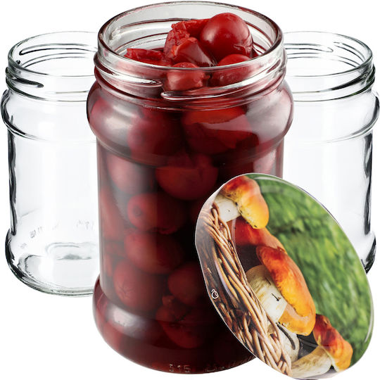 Lids Jars Caps Fi66 Screw Caps Jars 4-clamp 10pcs