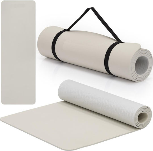 Exercise Mat Yoga Beige (183x61x1cm)