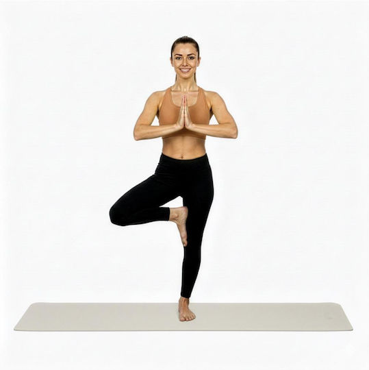 Exercise Mat Yoga Beige (183x61x1cm)