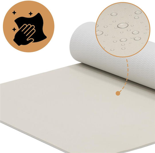 Exercise Mat Yoga Beige (183x61x1cm)