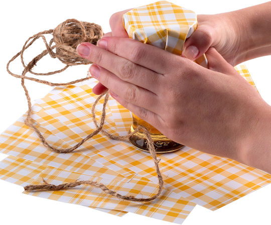 Lids Caps Jars Preserves Bottles Napkins + Jute String X10
