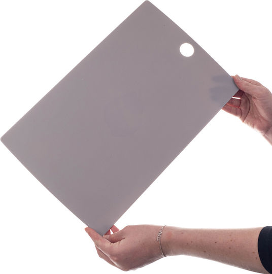 Kadax Tocătoare De Bucătărie Din Plastic Gri 38.5x24cm