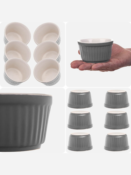 Kadax Kadax Backformen Und Tabletts Für Soufflé Keramik 6 Stück