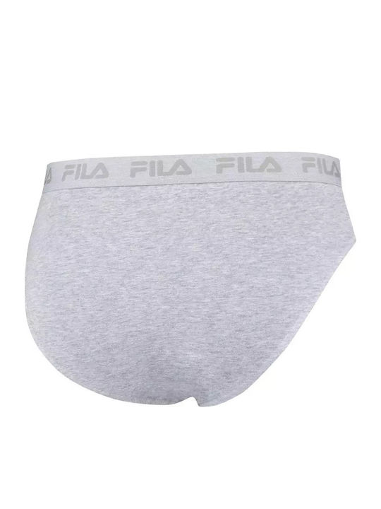 Herren Slips Grau 2er Pack