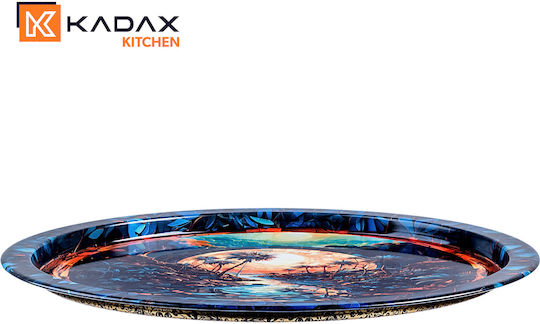 Kadax Metallischer Serviertablett 32.5cm