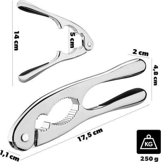 Kadax Nickel-plated Nutcracker Wy1804 K15874