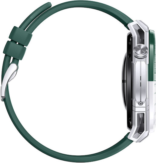 Huawei Watch Ultimate 2 Stainless Steel 48mm Αδιάβροχο με SIM και Παλμογράφο (Πράσινο)