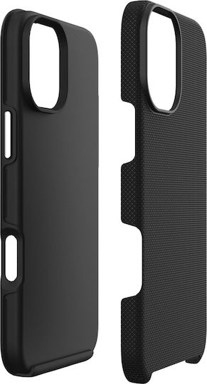 3MK Magcase Rückseite Kunststoff / Gehärtetes Glas / Silikon Schwarz für iPhone 16