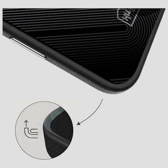 3MK Magcase Rückseite Kunststoff / Gehärtetes Glas / Silikon Schwarz für iPhone 16