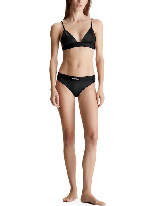Calvin Klein Bikini Slip Μαύρο Calvin Klein Bikini Slip Μαύρο
