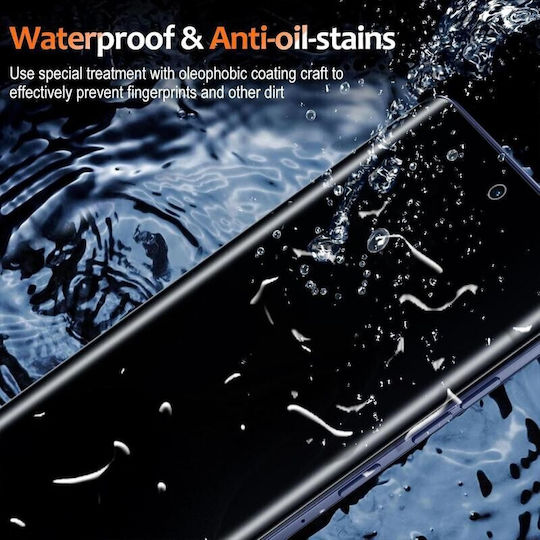 Kalebol Privacy Full Face Tempered Glass Μαύρο (Motorola Edge 70 Fusion 5g)