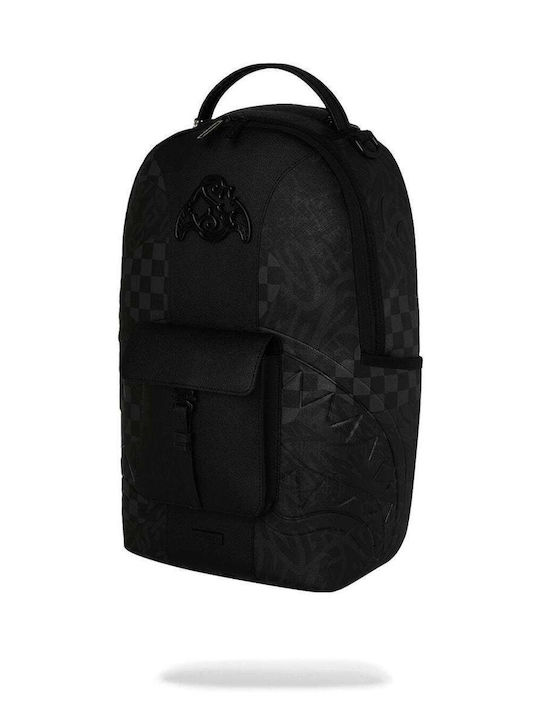 Sprayground 3am Mix Up V2 Σχολική Τσάντα Πλάτης Μαύρη με Θήκη για Παγούρι