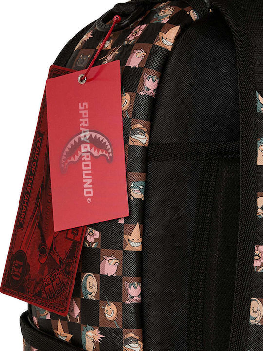 Sprayground Characters School Bag Backpack Brown