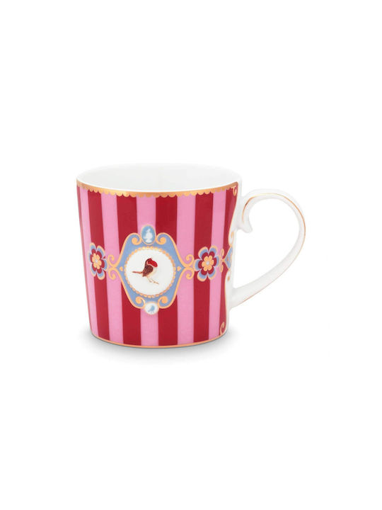 PiP Studio Κούπα από Πορσελάνη Κόκκινη 190ml