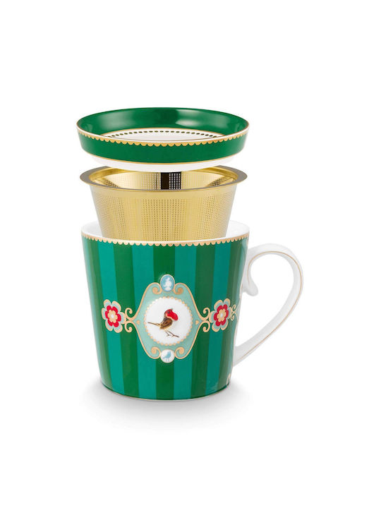 PiP Studio Κούπα Κεραμική Πράσινη 300ml