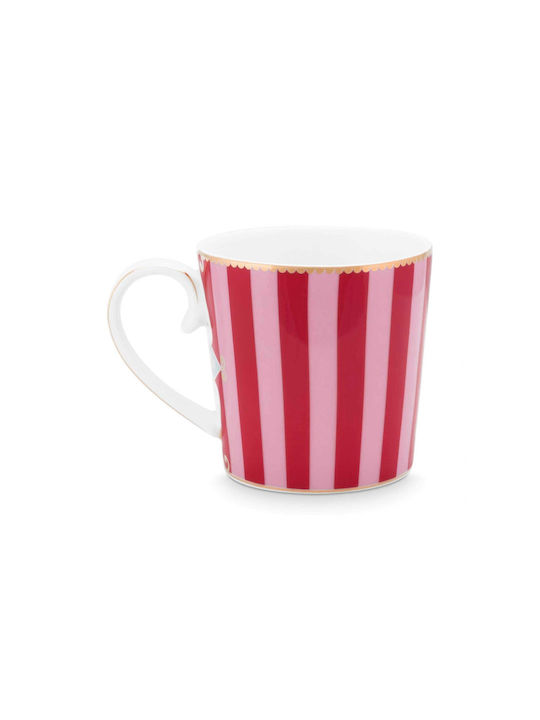 PiP Studio Κούπα Κεραμική Κόκκινη 300ml