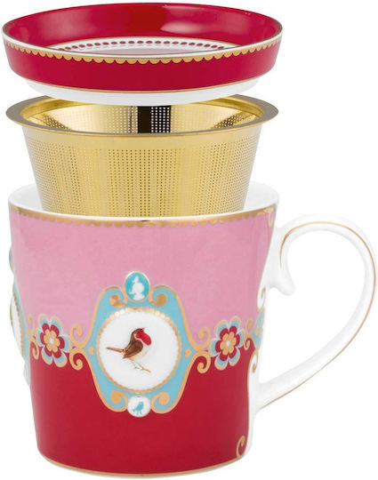 PiP Studio Чаша Керамична Червена 300ml