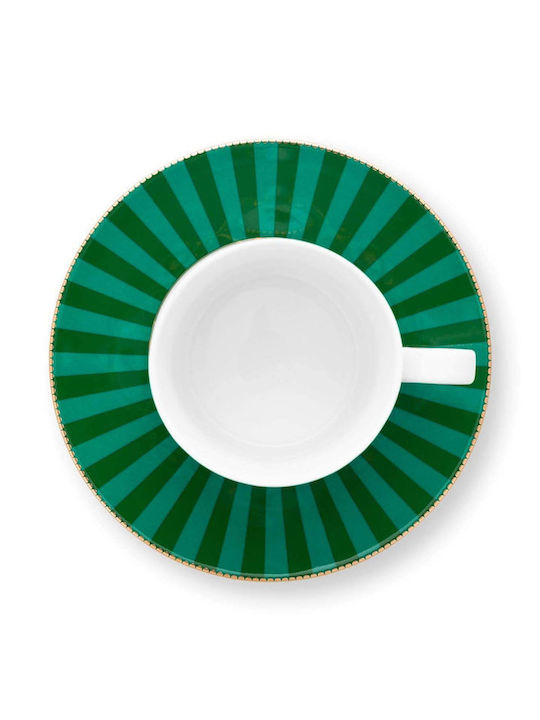 PiP Studio Tea Cup Porcelain Green 250ml