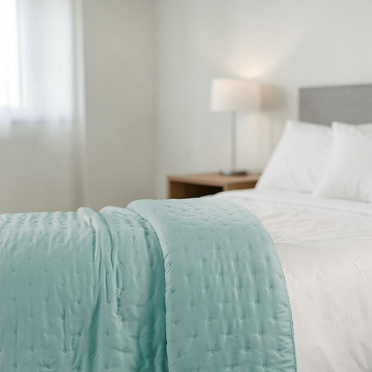 Linea Home Selene Κουβερλί Υπέρδιπλο Πετρολ 220x240cm