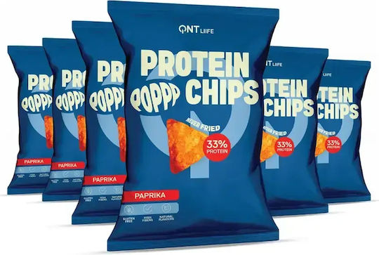 Qnt Протеинов Чипс 3 Броя X 50g Заквасена Сметана и Лук