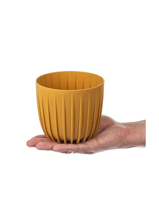 Kadax Γλάστρα Πλαστική Yellow Kadax Γλάστρα Πλαστική Yellow