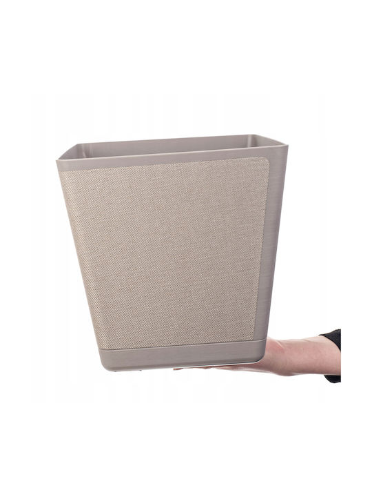 Kadax Beige Blumentopf mit Untersetzer 24cm