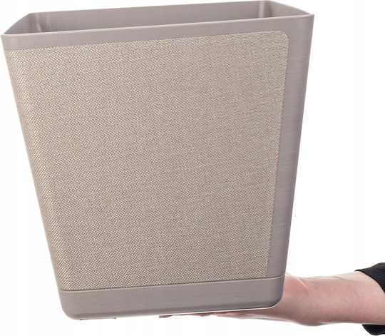 Kadax Γλάστρα Beige με Πιάτο 24εκ.