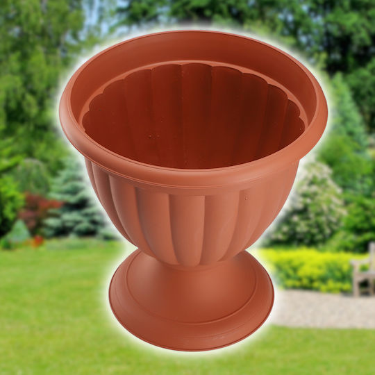 Kadax Kadax Kunststoff Blumentopf Orange 40cm