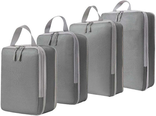 Gray Organizer Case 4 Pieces