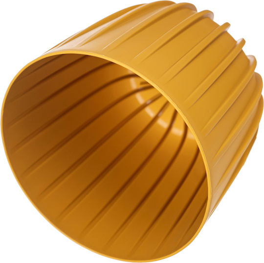Kadax Γλάστρα Πλαστική Yellow 16x16εκ.