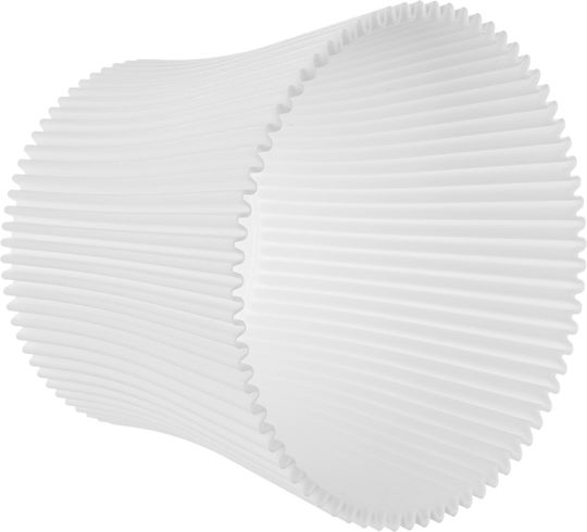 Kadax Γλάστρα Πλαστική White 17εκ.