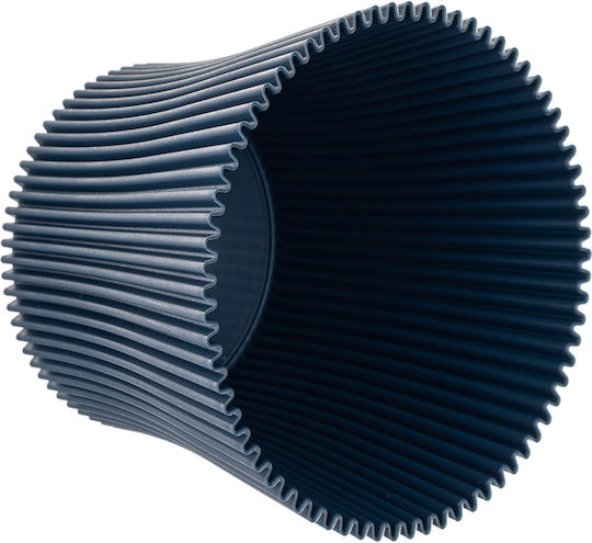 Kadax Plastic Flower Pot Navy Blue 11cm