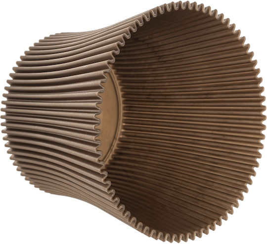 Kadax Kunststoff-Blumentopf Gold 19cm