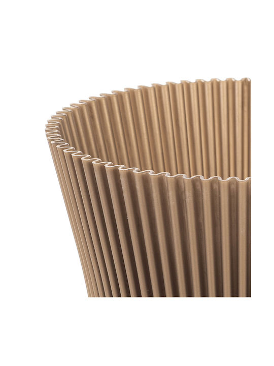 Kadax Plastic Gold Flower Pot 19cm