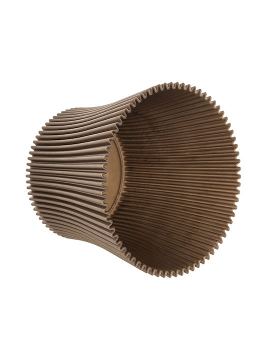 Kadax Plastic Gold Flower Pot 13cm
