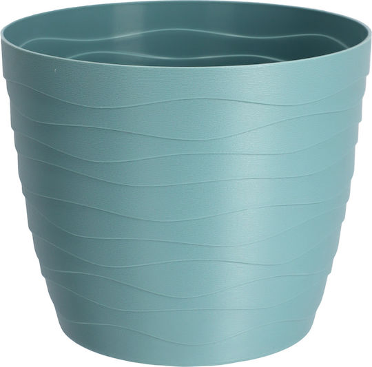 Kadax Plastic Green Flower Pot 15x15cm