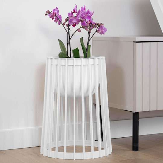 Kadax Kadax Kunststoff Blumentopf Weiß 29cm