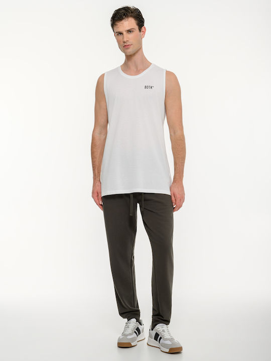 Sportliche Herrenbluse Weiß